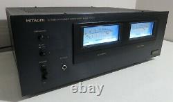 HITACHI HMA-7500 STEREO POWER AMPLIFIER FULLY RECAPPED + LED's PRO SERVICED