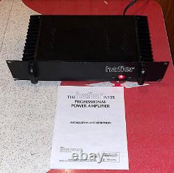 Hafler P125 Professional Stereo Power Amplifier HiFi Audio Amp with Manual