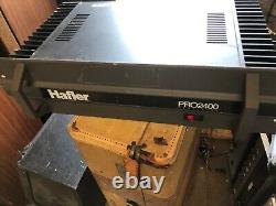 Hafler pro 2400 power stereo/mono amplifier