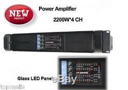 Hot Sale High Power 20,000q Stage Professional Stereo Power Amplifier 2200W4 CH