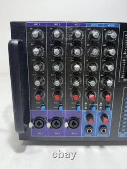 IDOLMain IP-6000II Mixer Amplifier HDMI USB Karaoke Pro Audio Black 2-Channel