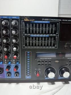 IDOLMain IP-6000II Mixer Amplifier HDMI USB Karaoke Pro Audio Black 2-Channel