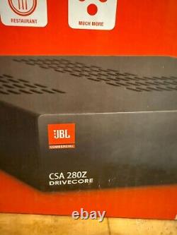 JBL CSA 280Z 80W 2-channel 70/100V Power Amplifier