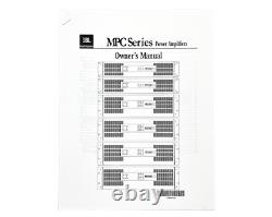 JBL MPC 300 Power Amplifier Professional 300W 4 Ohm per Channel Made In USA