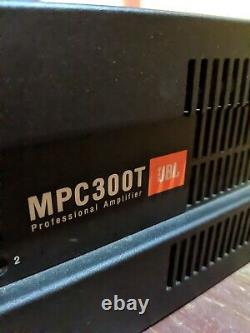 JBL MPC300T Professional Power Amplifier 300W Stereo or 600W Bridged Mono Heavy