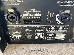 JBL MPX1200 Professional Power Amplifier QSC Made in USA 1200W