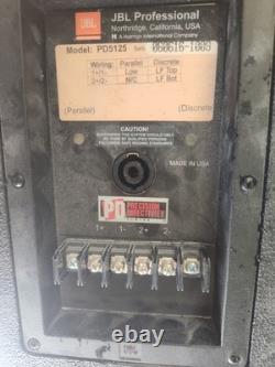JBL PD5125 Professional Loudspeaker (price negotiable)