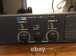 JBL UREI ES300 2-Channel 300 Watt Professional Stereo Power Amplifier