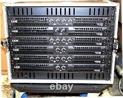 LASE-8000 Series Professional Power Amplifier 1U 4 x 2000 RMS Watts 8? Class D