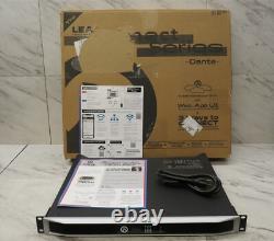 LEA Professional CONNECT 704D, Dante Inputs, 4-Channel Amplifier