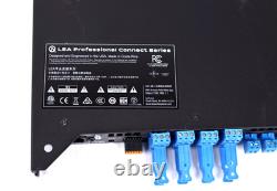 LEA Professional CS168D ConnectSeries 1280W 8-Channel Dante Amplifier Demo w952