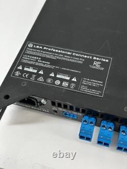 LEA Professional CS354 Connect series 1400W 4-Channel Networked Amplifier