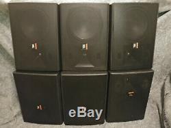 LOT Complete PA system (3x) QSC CX254 Pro Amplifier and (6x) JBL Speaker