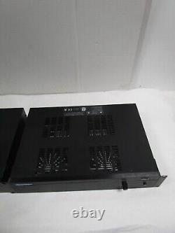 LOT OF 2 CROWN 180A Rack Mountable Professional Power Amplifier With Power Cord