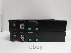 LOT OF 2 CROWN 180A Rack Mountable Professional Power Amplifier With Power Cord