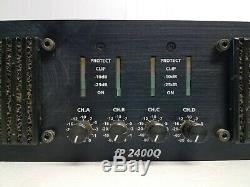 Lab Gruppen FP2400Q Power Amplifier, Pro Audio Amp for Live/Studio Sound System