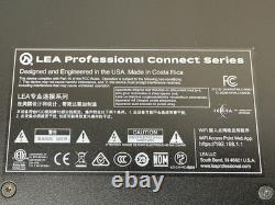 Lea Professional CONNECT 164 4 Channel Power Amplifier 160 Watts per Channel, New