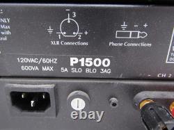 Lot of 2 Hafler P1500 Trans-Nova Pro Power Amplifier
