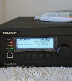 MINT Bose PowerMatch PM4500 Configurable Professional Power Amplifier