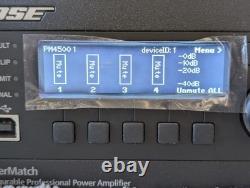MINT Bose PowerMatch PM4500 Configurable Professional Power Amplifier