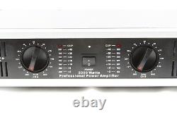 MUSYSIC 2 Channel 2000W Professional Power DJ Amplifier 2U Rack Mount Amp Stereo