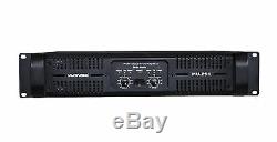 MUSYSIC Professional 2 Channel 9000Watts DJ PA Power Amplifier Signal out MU-P9K