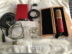 MXL Genesis Microphone with power amp and cord and mount