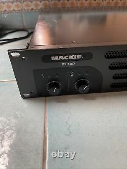 Mackie FR 1400 Series 2 Channel Professional Power Amplifier Tested