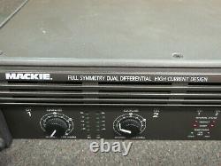 Mackie FR Series M1200 Professional Power Amplifier POWERS ON