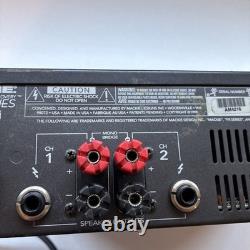 Mackie M-1400i FR Series Professional Power Amplifier 1400W 2-Chanel Works Great