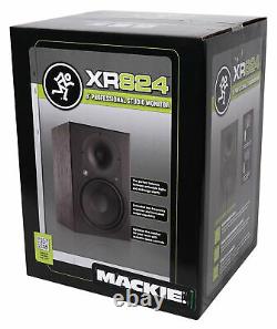 Mackie XR824 8 Powered Active Pro Studio Monitor Speaker withClass D Amplifier