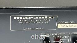 Marantz MM500 MM500U 5 Channel Power Amplifier Dolby Pro-Logic Japan WORKS GREAT