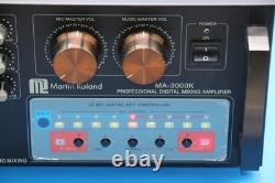 Martin Roland MA3000K Professional Mixing Amplifier Powers On- As Is