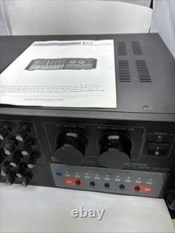 Martin Rowland Professional Digital Mixing Amp MA3000 HD 1600 Amp Karaoke System