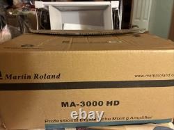 Martin Rowland Professional Digital Mixing Amp MA3000 HD 1600 Amp Karaoke System