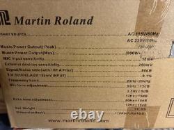 Martin Rowland Professional Digital Mixing Amp MA3000 HD 1600 Amp Karaoke System