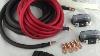Mechman Pro Power Ofc 1 0 Gauge Battery Amplifier Cable Kit