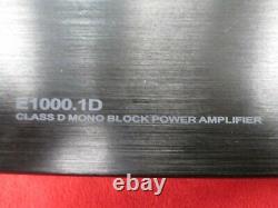 Mmats Pro Audio E1000.1d Mono Block Power Amp Car Amplifier 1000 Watts