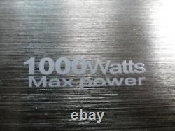 Mmats Pro Audio E1000.1d Mono Block Power Amp Car Amplifier 1000 Watts