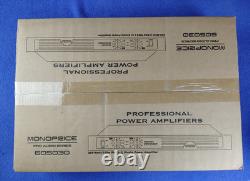 Monoprice 605030 300-watt 1U Rack-Mountable Studio-Pro Amplifier with 3/4 feet