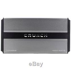 NEW Crunch Power Drive Pro Power 2-Channel 4000w Amplifier PD40002