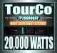 New! Fp20000qsp 4-ch 20,000w Professional Hi-density Power Amplifier By Tourco