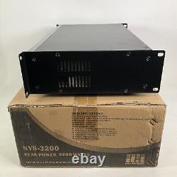 NEW Musysic SYS-3200 Professional Power Amplifier