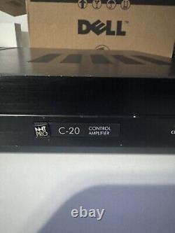 NHT C-20 Power Amplifier Black For Studio Speakers- Tested