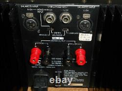 NICE ADCOM GFA-555 PRO 2 Channel Power Amplifier With Manual Powers Up AS IS