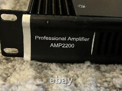 Netstreams AMP2200 Professional Amplifier PA SpeakerLinX Musica EIM AV IP