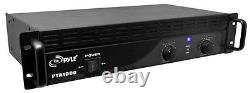 New Pyle PTA1000 1000 Watts Professional Power Amplifiers DJ Pro Audio