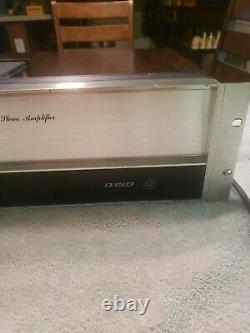 Nice Vintage Crown D-150 2-Channel Professional Power Amp Tested & Working