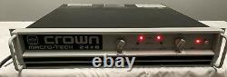 One (1) Crown Macro Tech 24x6 Professional Amplifier