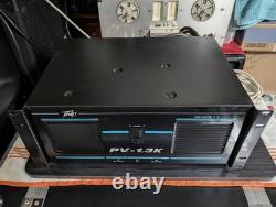 PEAVEY PV-1.3K Professional Stereo Power Amplifier Runs Strong & Super Clean